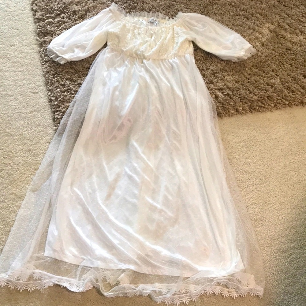 Girl lace night dress